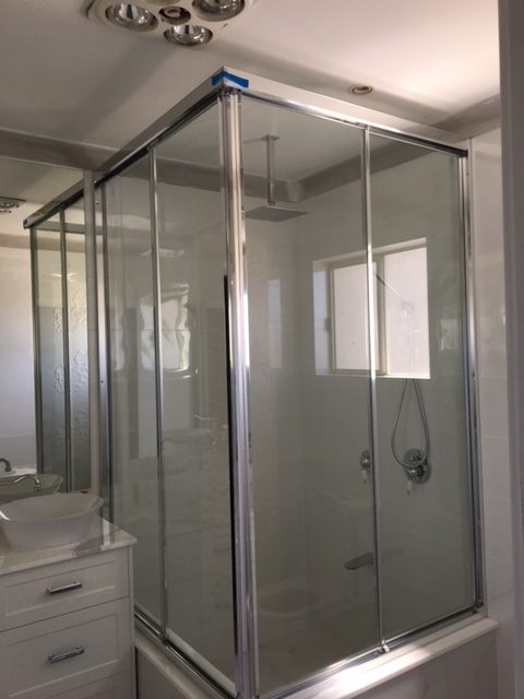 Shower Screens Joondalup - Semi Framed Designs